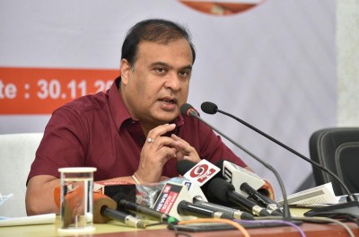 Assam CM Himanta Biswa Sarma takes part in cycle rally ‘Go for Glory Lovlina’ in Guwahati