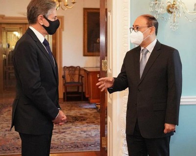 Foreign Secretary Harsh Vardhan Shringla meets Antony Blinken, discusses Afghanistan issue