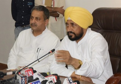 Punjab CM Charanjit Singh Channi addresses press conference