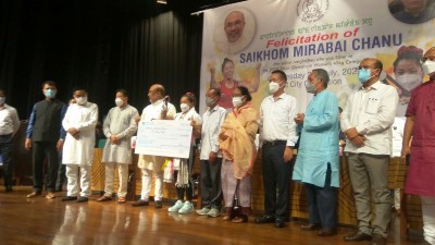 'Olympic medal my only mission': Mirabai Chanu amid rousing welcome in Manipur