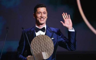 Ballon d'Or Awards: Robert Lewandowski named Striker of the Year