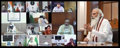 PM Modi chairs meeting with Council of Ministers to discuss Covid situation