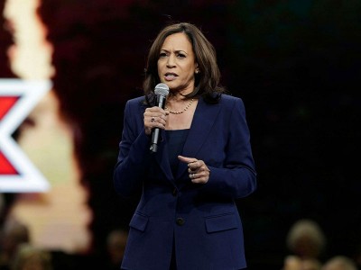 Challenge China's bullying: Kamala Harris tells international community