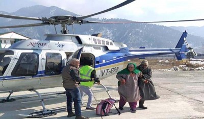Jammu and Kashmir: Critically ill patient airlifted from Tulail valley