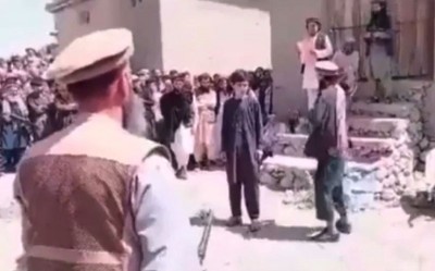 Afghanistan: Taliban insurgent caught on camera publicly flogging teen in Badakhshan