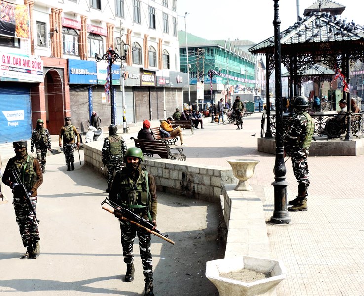 Strike in Kashmir's Srinagar
