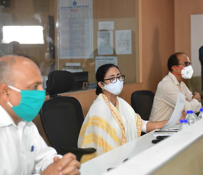 Bengal CM Mamata Banerjee monitors Cyclone Yaas