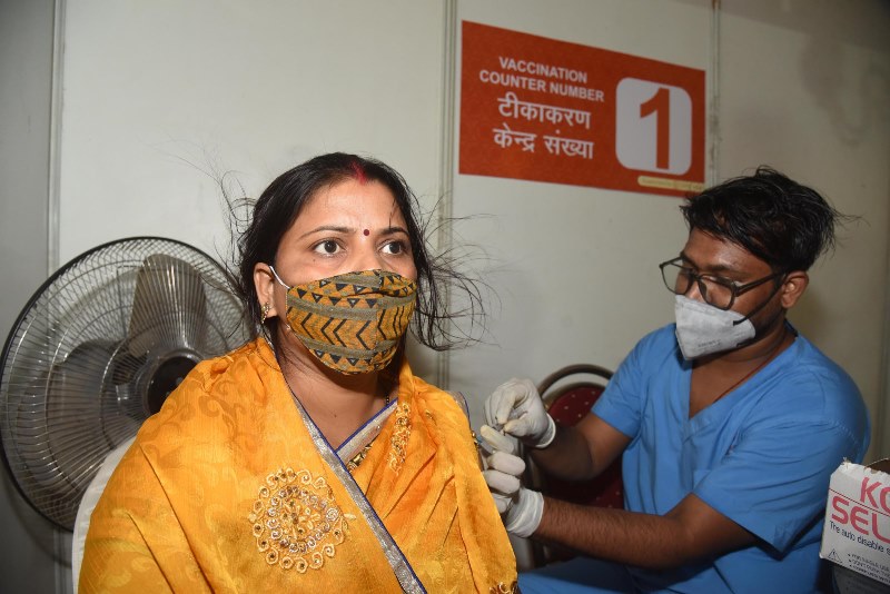 COVID-19 vaccination drive in Patna