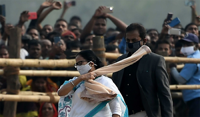 In Images: Mamata Banerjee in Nandigram