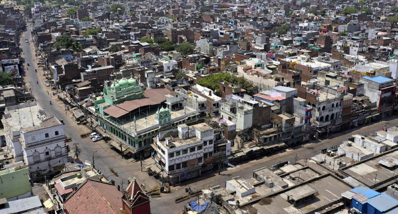 Prayagraj city remained deserted during COVID-19 lockdown