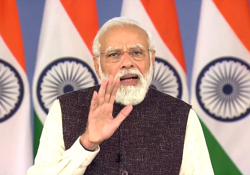 PM Modi addressing nation through video conferencing