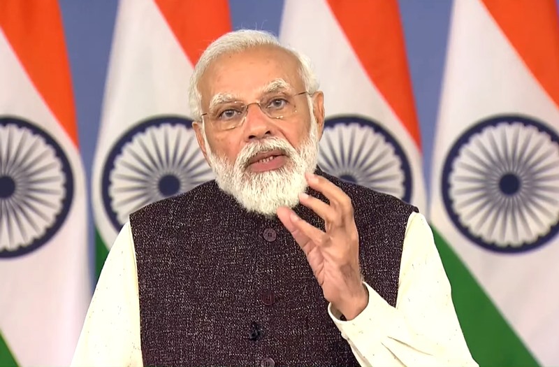 PM Modi addressing nation through video conferencing