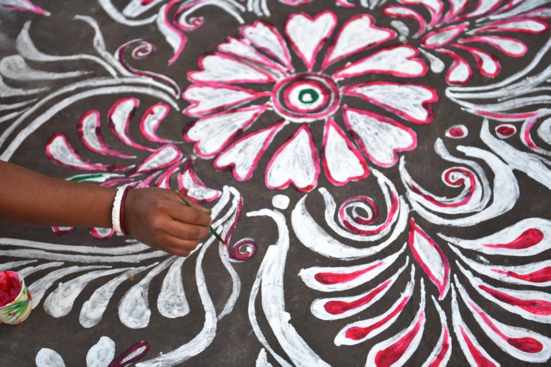 Celebration of Makar Sankranti in Agartala