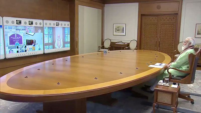 PM Modi chairs high-level COVID-19 review meeting