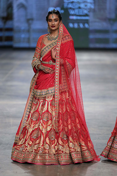 Lakme Fashion Week: Tarun Tahiliani showcases winter festive collection