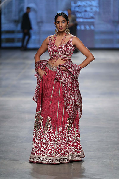 Lakme Fashion Week: Tarun Tahiliani showcases winter festive collection