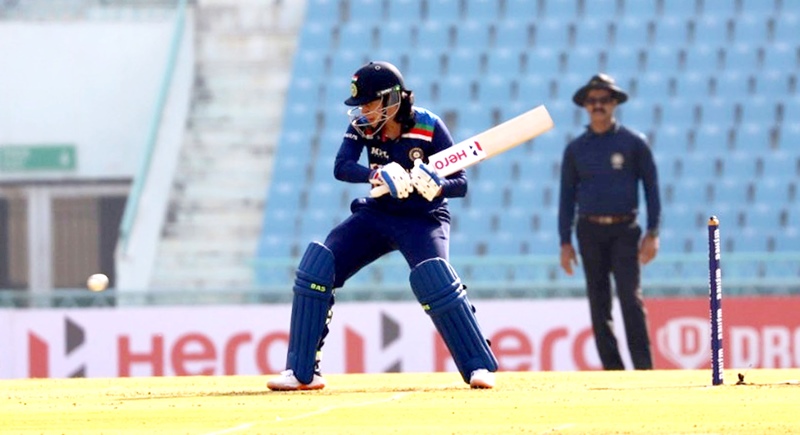 India's Women team in action against South Africa