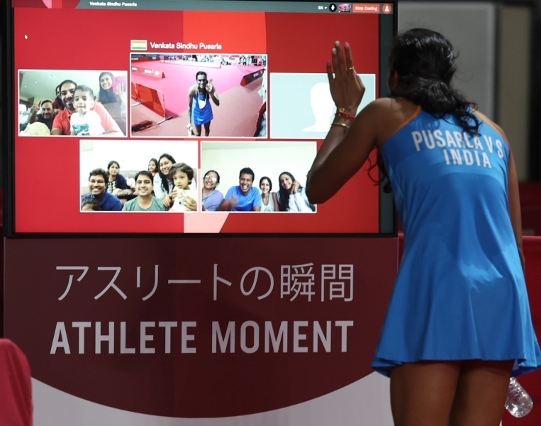 PV Sindhu in Tokyo Olympics 2020