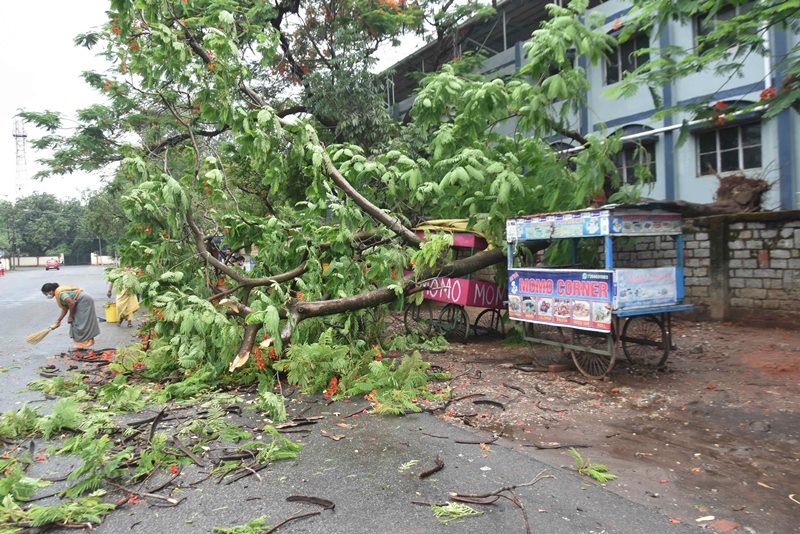 Cyclone Yaas hits Odisha, West Bengal