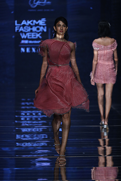 Models scorch the ramp for designer duo Paras and Shalini at Lakme Fashion Week 2022