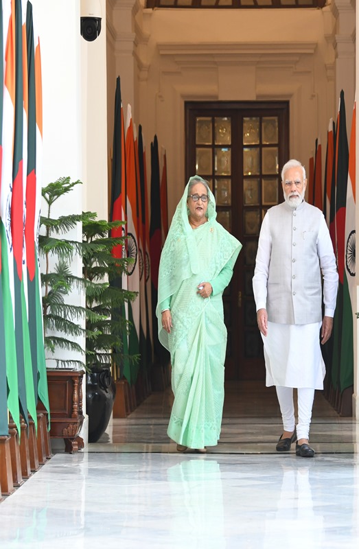 PM Modi, Bangladesh PM Sheikh Hasina witness exchange of MOUs