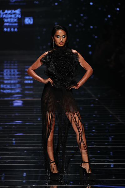 Models scorch the ramp for designer duo Paras and Shalini at Lakme Fashion Week 2022