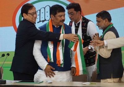 Two former Tripura BJP MLAs join Congress