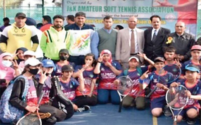 Kashmir: Sub-Junior National Soft Tennis Championship begins