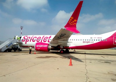 Spicejet flight from Delhi to Dubai lands at Karachi after 'unusual fuel reduction' in tank