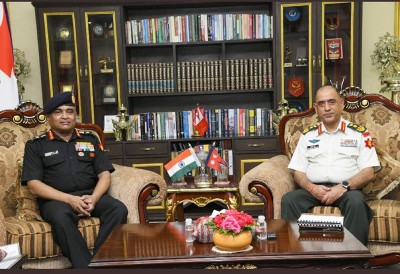 Indian and Nepalese army chiefs meet at Kathmandu