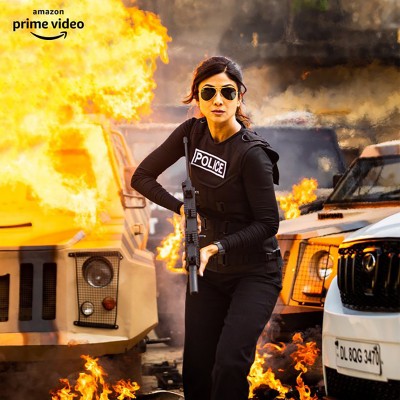 Shilpa Shetty shoots action sequences for Rohit Shetty's 'Indian Police Force' without any body double