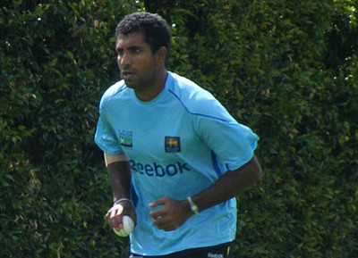 Former SL cricketer Dhammika Prasad goes on hunger strike