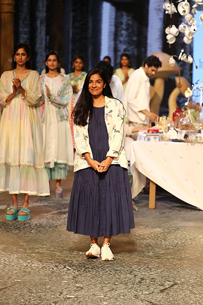 Eka showcases the spring summer collection at the Lakme Fashion Week 2022