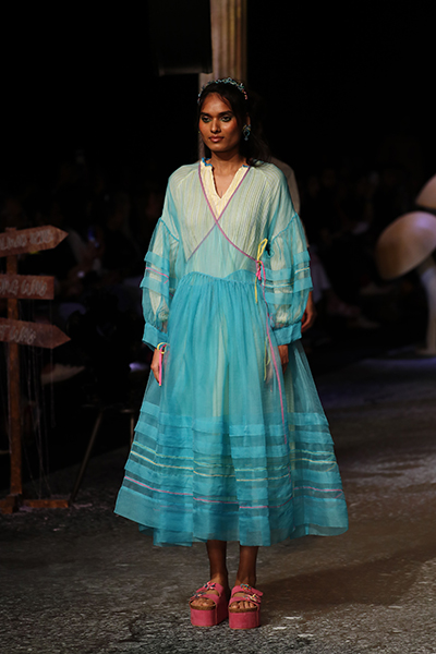 Eka showcases the spring summer collection at the Lakme Fashion Week 2022