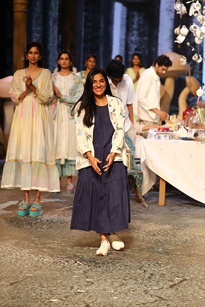 Eka showcases the spring summer collection at the Lakme Fashion Week 2022