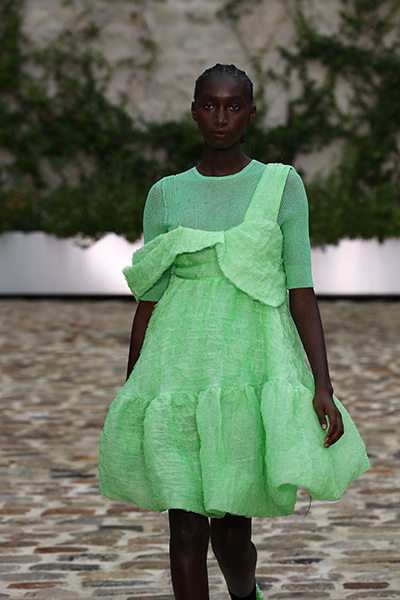 Paris Fashion Week: Designer Cecilie Bahnsen show