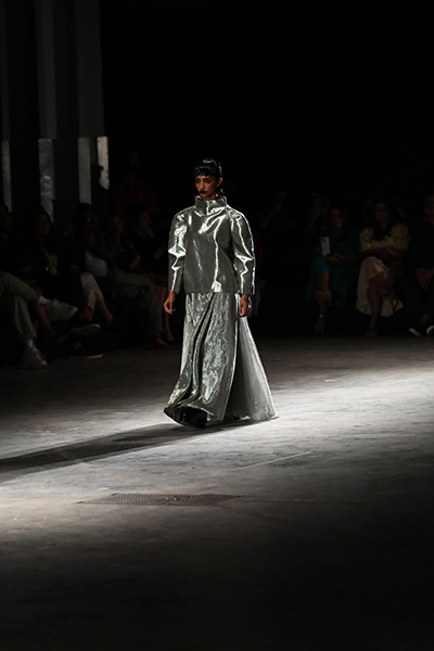 Designer Rajesh Pratap Singh displays his collection at LFW