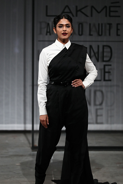 Designer Rajesh Pratap Singh displays his collection at LFW