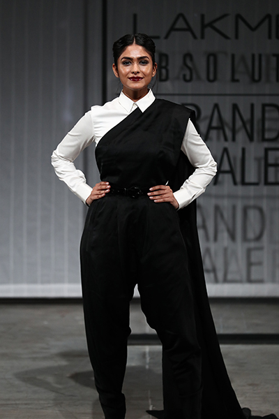 Designer Rajesh Pratap Singh displays his collection at LFW