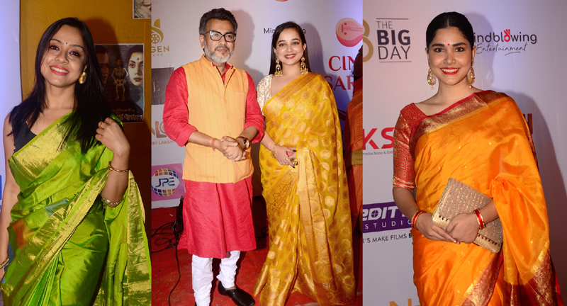 Tollywood stars celebrate Saraswati Puja