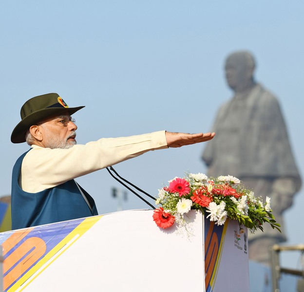 PM Modi addresses Rashtriya Ekta Diwas in Gujarat