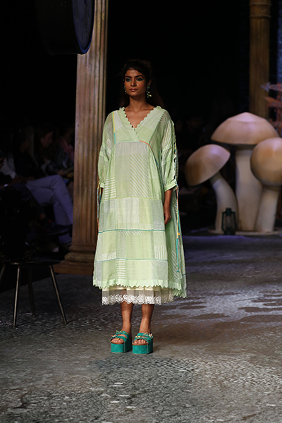 Eka showcases the spring summer collection at the Lakme Fashion Week 2022