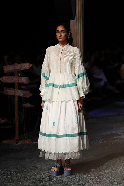 Eka showcases the spring summer collection at the Lakme Fashion Week 2022