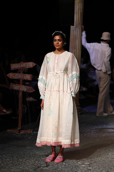 Eka showcases the spring summer collection at the Lakme Fashion Week 2022