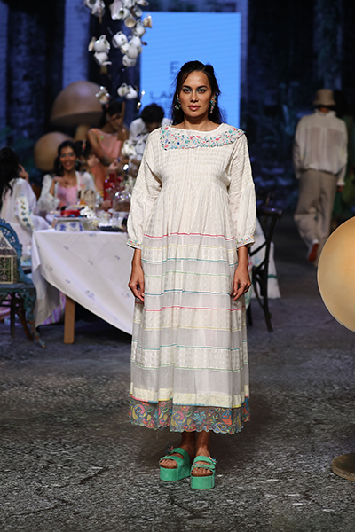 Eka showcases the spring summer collection at the Lakme Fashion Week 2022