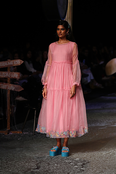 Eka showcases the spring summer collection at the Lakme Fashion Week 2022