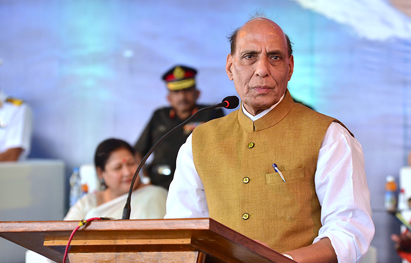 Rajnath Singh visits Kolkata, launches Y- 3023 Dunagiri, Project 17A frigate