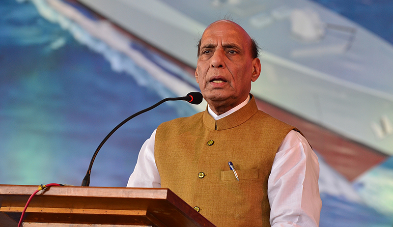 Rajnath Singh visits Kolkata, launches Y- 3023 Dunagiri, Project 17A frigate