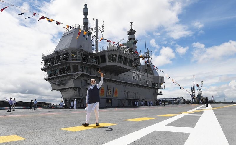 Glimpses: PM Modi  commissions  INS Vikrant in Kochi