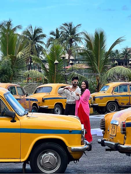 Ranveer and Alia promote Rocky Aur Rani Kii Prem Kahaani in Kolkata